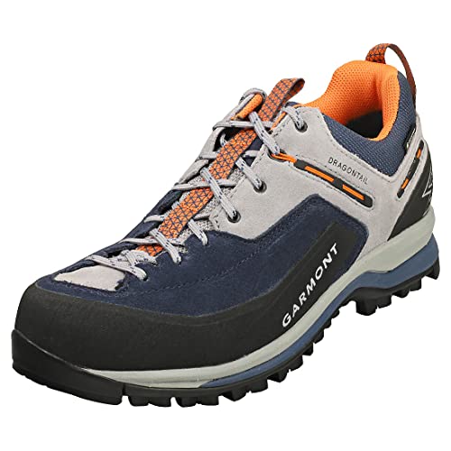 GARMONT Unisex - Erwachsene Outdoor Schuhe, Damen,Herren Sport- & Outdoorschuhe,Wechselfußbett,Wanderhalbschuhe,Blue/Grey,48 EU / 13 UK von GARMONT