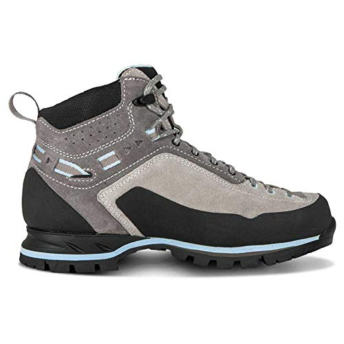 GARMONT Damen Outdoor Stiefel, Frauen Sport- & Outdoorschuhe,Wechselfußbett,Woman,Lady,Ladies,Outdoor-Schuhe,Warm Grey/Light Blue,38 EU / 5 UK von GARMONT