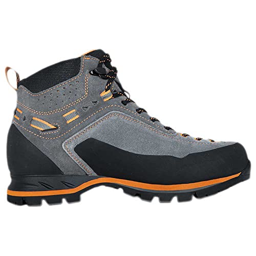 GARMONT Unisex - Erwachsene Outdoor Stiefel, Damen,Herren Sport- & Outdoorschuhe,Wechselfußbett,Trainingsschuhe,Dark Grey/Orange,44.5 EU / 10 UK von GARMONT