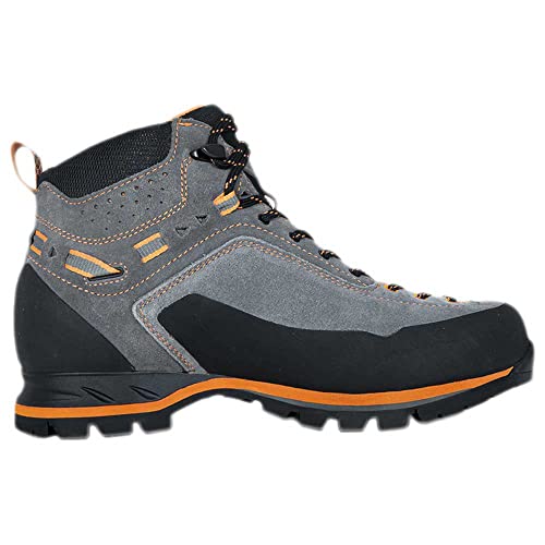 GARMONT Unisex - Erwachsene Outdoor Stiefel, Damen,Herren Sport- & Outdoorschuhe,Wechselfußbett,Echtleder,halbhoher,Dark Grey/Orange,42.5 EU / 8.5 UK GARMONT Unisex - Erwachsene Outdoor Stiefel, Damen,Herren Sport- & Outdoorschuhe,Wechselfußbett,Echtleder,halbhoher,Dark Grey/Orange,42.5 EU / 8.5 UK von GARMONT
