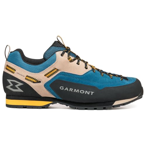 Garmont Dragontail LT Evo atmungsaktive und stabile Zustiegsschuhe für Herren mit Mesh Innenfutter und griffger Laufsohle | Wanderschuhe | Klettersteigschuhe Corsair Blue EU 48 von GARMONT