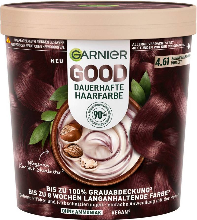 GARNIER Coloration Garnier GOOD Dauerhafte Haarfarbe, mit pflegender Formel von GARNIER