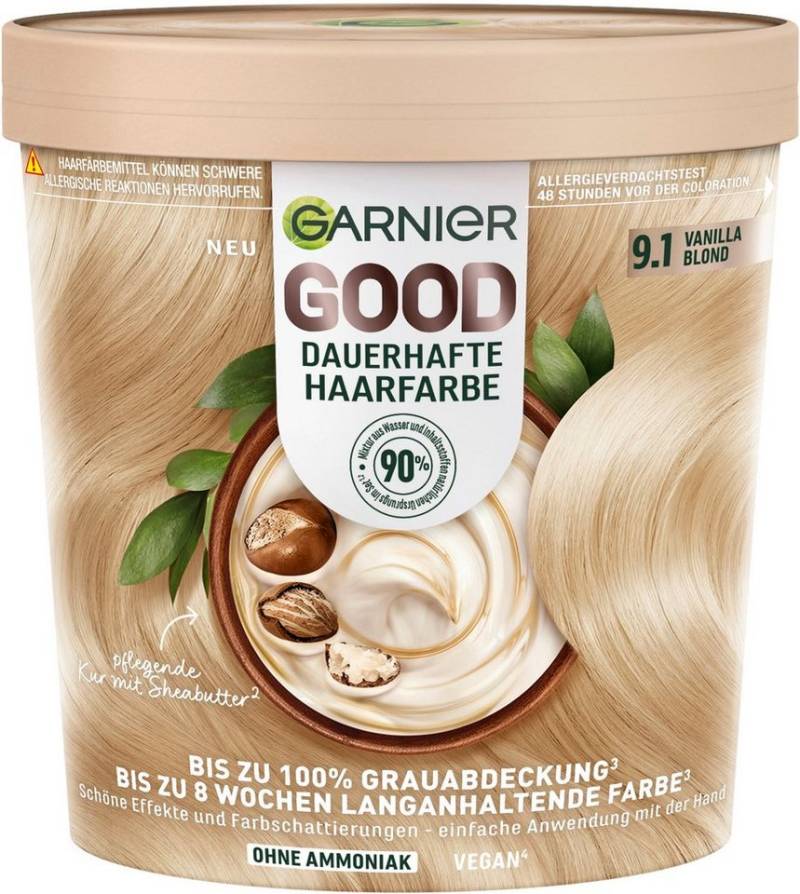 GARNIER Coloration Garnier GOOD Dauerhafte Haarfarbe, mit pflegender Formel von GARNIER