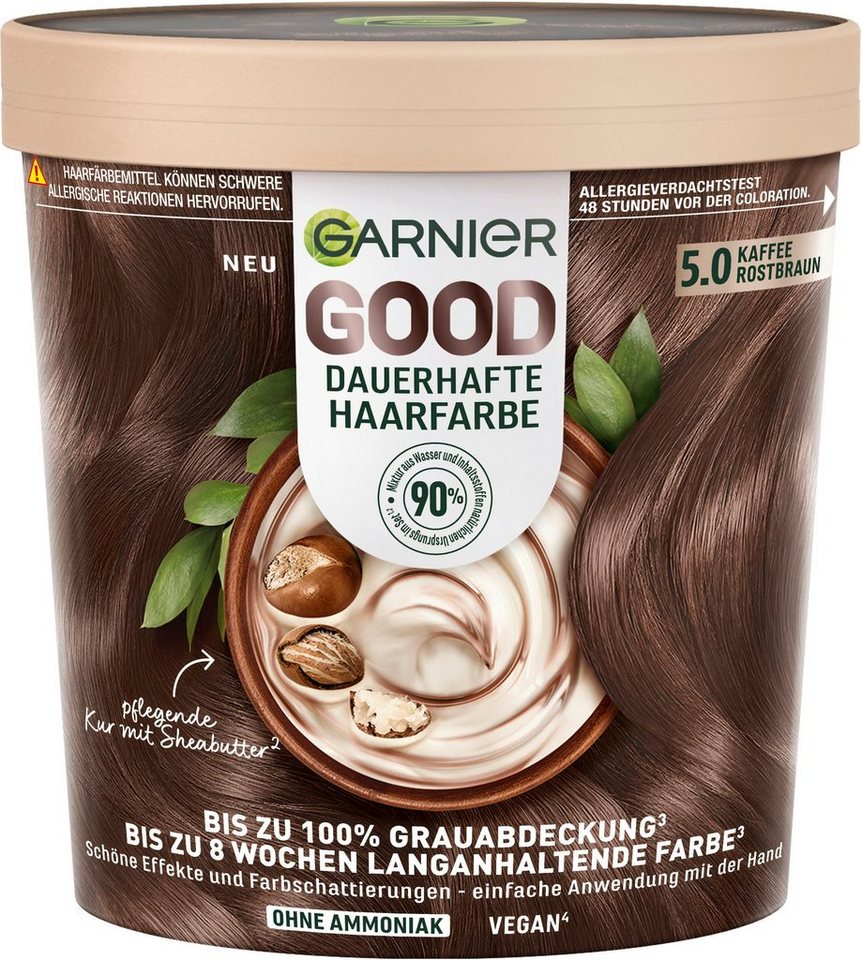 GARNIER Coloration Garnier GOOD Dauerhafte Haarfarbe, mit pflegender Formel von GARNIER