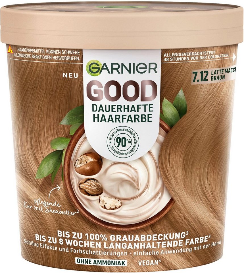 GARNIER Coloration Garnier GOOD Dauerhafte Haarfarbe, mit pflegender Formel von GARNIER