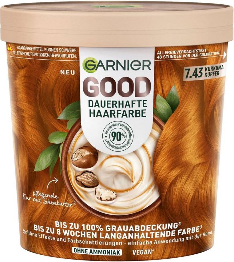 GARNIER Coloration Garnier GOOD Dauerhafte Haarfarbe, mit pflegender Formel von GARNIER