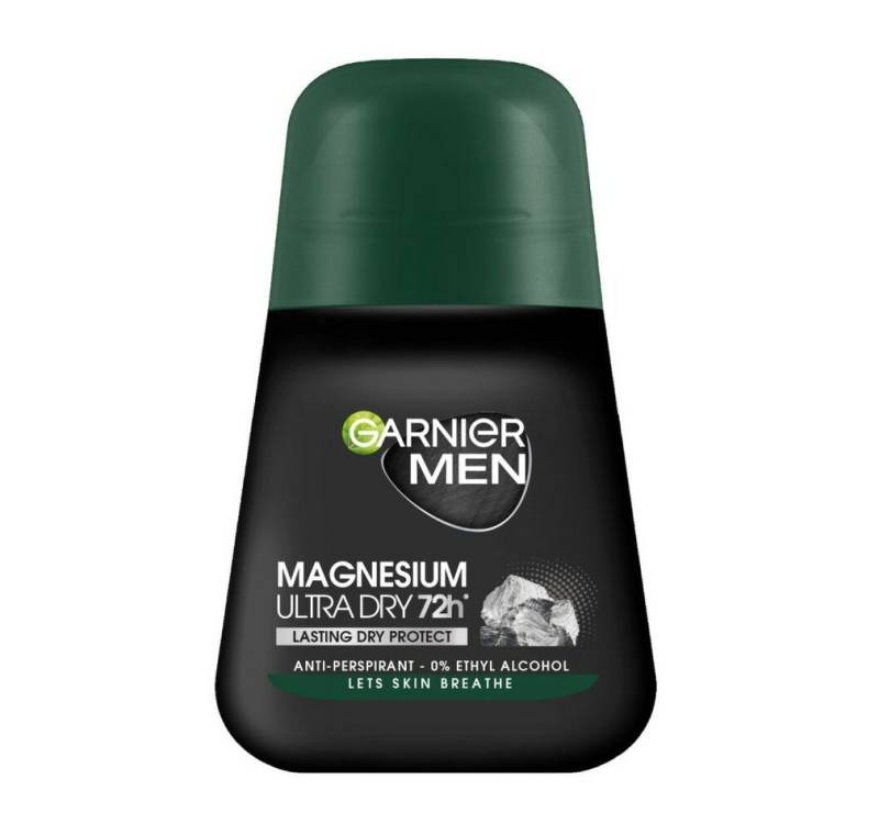 GARNIER Deo-Roller Men Deo-Roller Ultra Dry 72h - Dauerhafter Trockenschutz 50ml von GARNIER