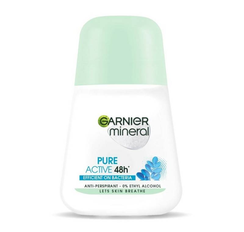 GARNIER Deo-Roller Mineral Roll-on Deodorant Pure Active 48h - 50ml von GARNIER