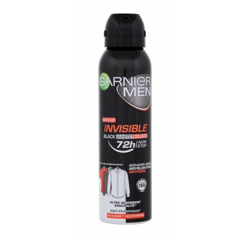 GARNIER Deo-Spray Mineral antiperspirant spray for men 72H Mineral Invisible 150ml von GARNIER