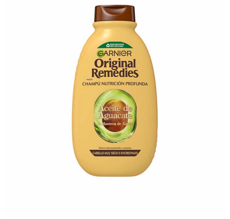 GARNIER Haarpflege-Set ORIGINAL REMEDIES Shampoo mit Avocadoöl und Sheabutter 400 ml von GARNIER