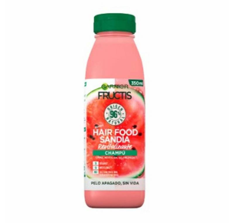 GARNIER Haarshampoo Fructis Hair Food Wassermelone Revitalizing Shampoo 350ml von GARNIER