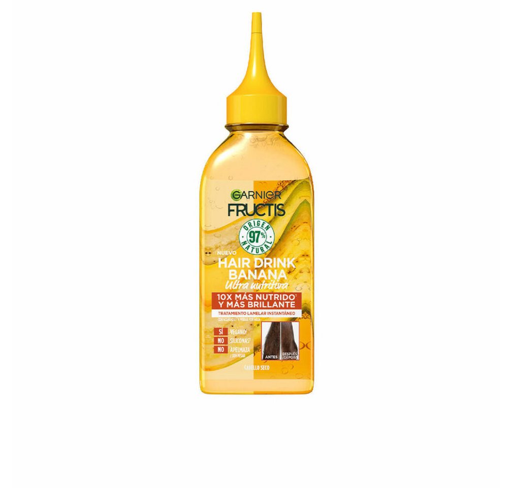 GARNIER Haarspülung Fructis Hair Drink Banana Tratamiento Ultra Nutritiva 200ml von GARNIER