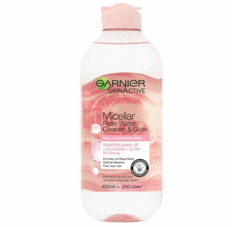 GARNIER Tagescreme SkinActive Micellar Rose Water Cleanse And Glow 400ml von GARNIER