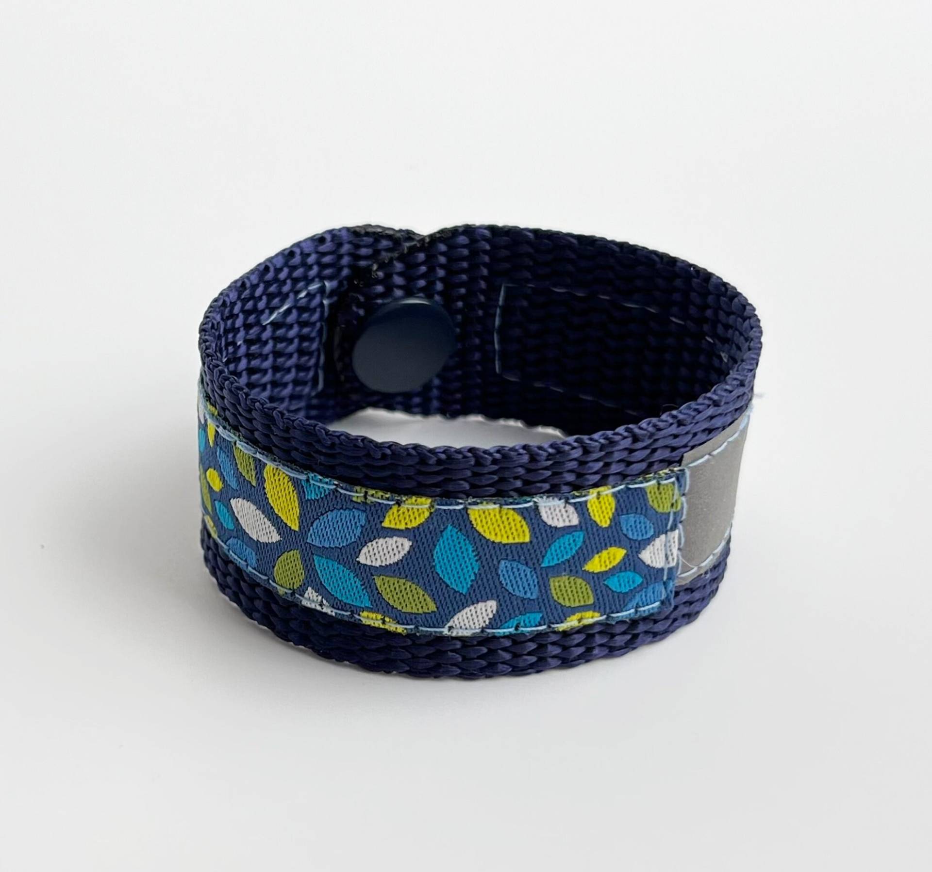 Sos Armband Elternfinder Blütenblätter/Kinderarmband Für Telefonnummer Id Notfallarmband Blau Wasserfest Größenverstellbar von GARNichtschlecht