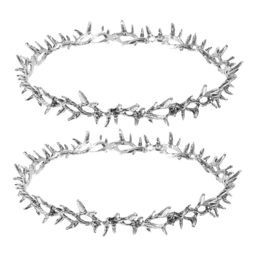 GAROZATION Frauen Hochzeit Crown Party für Erwachsene Metall Braut Kopfschmuck Party Kopfbedeckung Haar Schmuck von GAROZATION