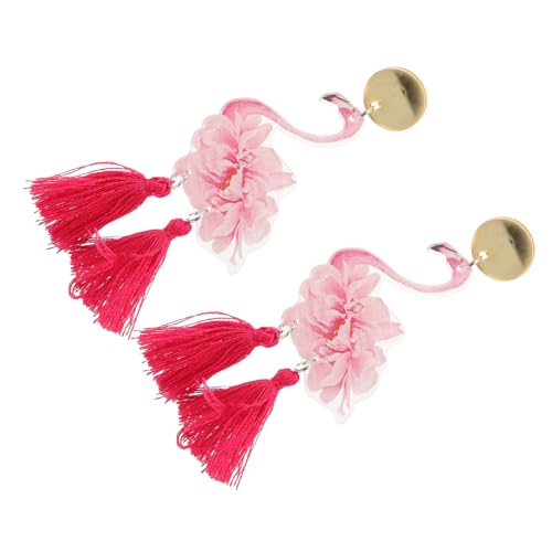 GAROZATION 1 Paar Flamingo Ohrringe mit Quaste für Damen Hängende Schmuckstücke im Einzigartigen Design Leichtgewichtig Hautfreundlich für Familie Freunde Langlebig GAROZATION 1 Paar Flamingo Ohrringe mit Quaste für Damen Hängende Schmuckstücke im Einzigartigen Design Leichtgewichtig Hautfreundlich für Familie Freunde Langlebig von GAROZATION