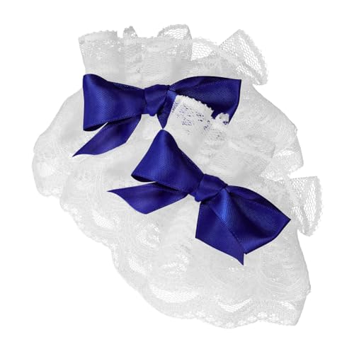 GAROZATION 1paar Lolita Ärmel Spitzenmanschetten Steampunk Handgelenk Dekoration Elegante Lace Cuffs Für Teeparty Und Kostüme Atmungsaktiv Und Komfortabel Accessoire Für Besondere von GAROZATION