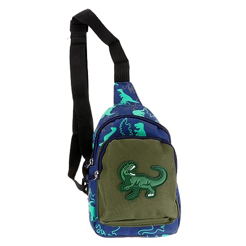 GAROZATION Dinosaurier-Cartoon-kindertasche Nylon-gürteltasche Umhängetasche Bequem Für Kinder von GAROZATION