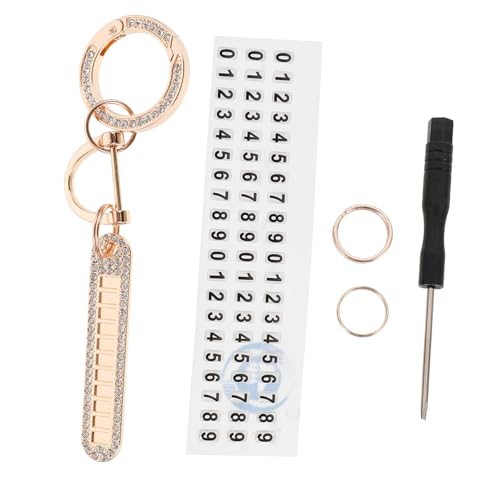 GAROZATION Strass Schlüsselanhänger - Für Familie Und Freunde von GAROZATION