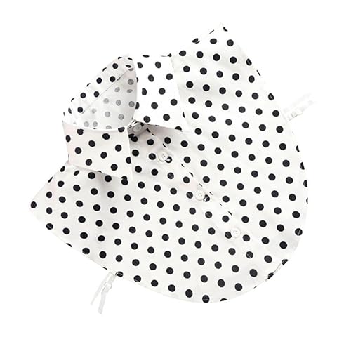 GAROZATION Kragen Kragen Hemdkragen Abnehmbarer Fake-Kragen Dekorativer Fake-Kragen Dekoration Hemdkragen Praktischer Hemdkragen von GAROZATION