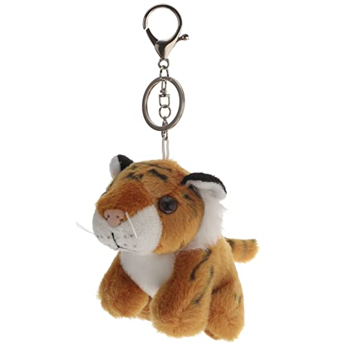 GAROZATION 1 Stück Simulation Klein Tiger Plüsch Pendant Tiger Jahr Maskottchen Keychain Ornament von GAROZATION