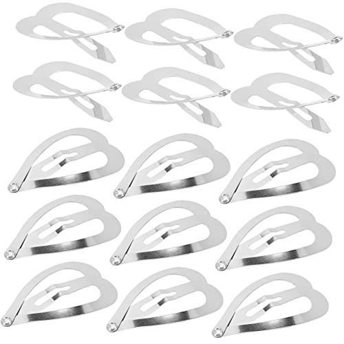 GAROZATION 100stücke Herz-haarspangen Mit Druckknopf Kawaii Haarspangen Für Frauen Haarschmuck in Herzform Dekorative Haarspangen Für Dickes Haar von GAROZATION