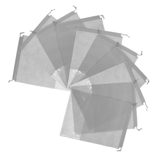 GAROZATION 10stücke Schuhbeutel Zur Aufbewahrung Tragbare Schuhbeutel Mit Transparentem Fenster Für Damen Und Herren Staubbeutel Für Schuhe Schuh-Organizer-Tasche von GAROZATION