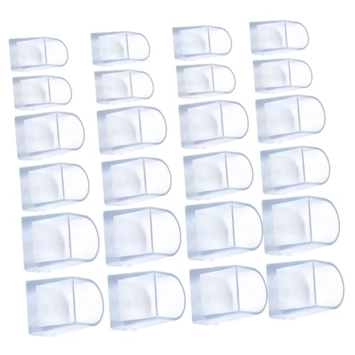 GAROZATION 12paare Schuhabsatzschutz Aus Transparente High Heels Cover Anti-rutsch Schuh Ferse Abdeckung Für Damen Stöckelschuhe Langlebig Und Praktisch von GAROZATION