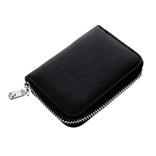 GAROZATION 1stück Multifunktionale Geldbörse Aus Leder Mit Reißverschluss Kartenfächern Kompaktes Design Für Damen Und Herren Für Büro Partys Und Alltag von GAROZATION