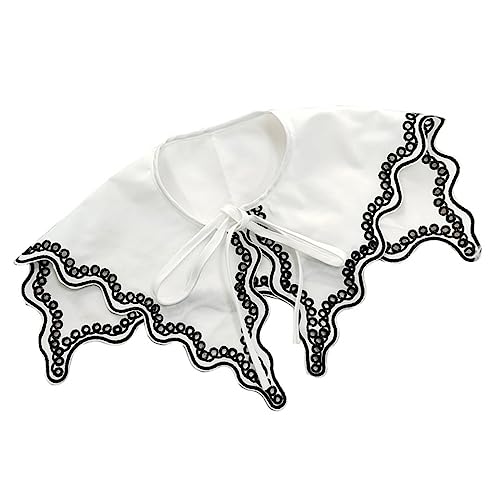 GAROZATION Dekorativer falscher Kragen für Damen falscher Kragen für Freizeitkleidung Halstuch Pullover von GAROZATION