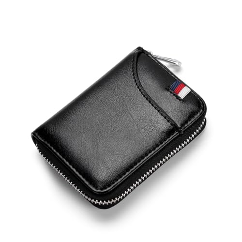 GAROZATION 1stück Schutz Geldbörse Mit Münzfach Anti-diebstahl Kartenetui Für Design Schwarz Für Alltag Und von GAROZATION