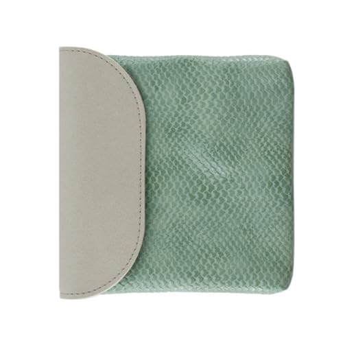 GAROZATION 1stück Pu Leder Münzbörse Schlangenmuster Große Kapazität Tragbare Geldbörse Für Stilvolle Aufbewahrungstasche Für Unterwegs Für Shopping Und Reisen von GAROZATION