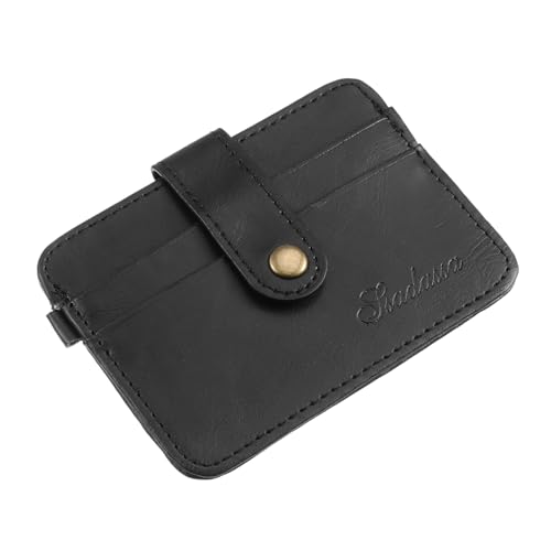 GAROZATION Leichte Herrenbrieftasche Dreifach Gefaltet Herrenbrieftasche Pu ​​Retro Klassische Geldbörse Wechselgeldaufbewahrung von GAROZATION