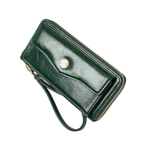 GAROZATION 1stück Große Damen Geldbörse Modische Lange Handtasche Aus Leder Geräumige Clutch Mit Reißverschluss Für Reisen Shopping Und Alltag Erhältlich Für Lippenstift Smartphone von GAROZATION