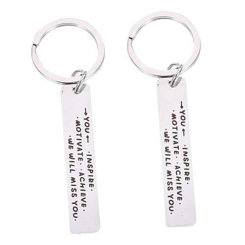 GAROZATION Schlüsselanhänger Cool Für Ruhestand 2 Stück Freund Ruhestand Schlüsselanhänger Edelstahl 1 * 5cm Mitarbeiter GAROZATION Schlüsselanhänger Cool Für Ruhestand 2 Stück Freund Ruhestand Schlüsselanhänger Edelstahl 1 * 5cm Mitarbeiter von GAROZATION