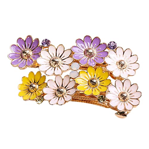 GAROZATION 2stücke Haarklammern Mit Frühlingsblumen Für Frauen Bunte Haarspangen Für Hochzeiten Und Geburtstagsfeiern Elegantes Haarschmuck von GAROZATION
