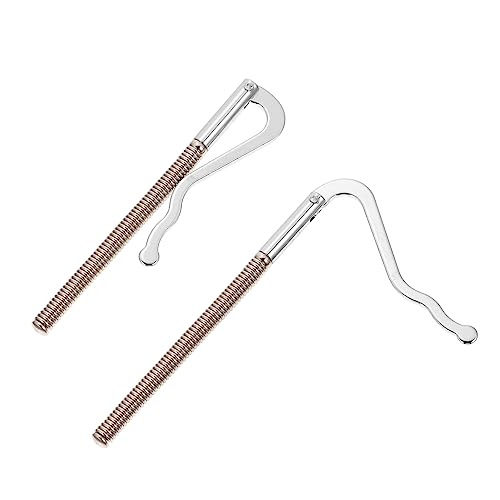 GAROZATION 2stücke Metall Geldklammern Robuste Geldscheinklammern Kreditkartenhalter Für Männer Und Frauen Kompakte Und Tragbare Geldbörse Für Karten Und Bargeld Silber von GAROZATION