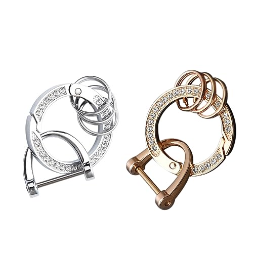 GAROZATION Schlüsselanhänger Schlüsselanhänger Auto-schlüsselanhänger Set Mit Exquisitem Taschendekor Schlüsselanhänger Für Freunde Und Familie von GAROZATION