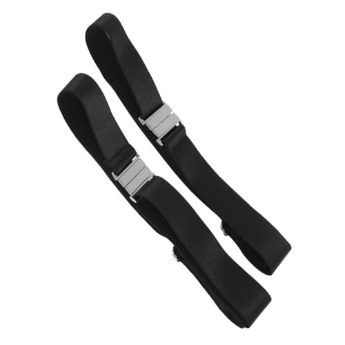GAROZATION 2stücke Damen Verstellbare Elastische Strumpfhalter Für Große Oberschenkel rutschfeste Halter Für Socken Unisex Garterstraps von GAROZATION