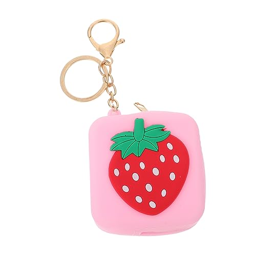 GAROZATION 2stücke Aufbewahrungstaschen Cartoon Schlüsselanhänger Geldbörse Für Kabellose Ohrhörer Silikon Material Für Reisen Shopping Und Freizeit von GAROZATION