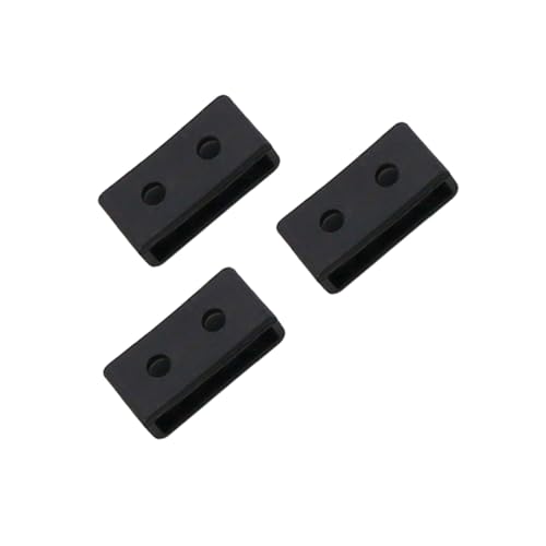 GAROZATION 3 Stück Silikon Uhrenarmband Schlaufe Schwarz Kompatibel mit Casio Flexibel Langlebig Ersatz Uhrenband Halter Verschlussringe GAROZATION 3 Stück Silikon Uhrenarmband Schlaufe Schwarz Kompatibel mit Casio Flexibel Langlebig Ersatz Uhrenband Halter Verschlussringe von GAROZATION