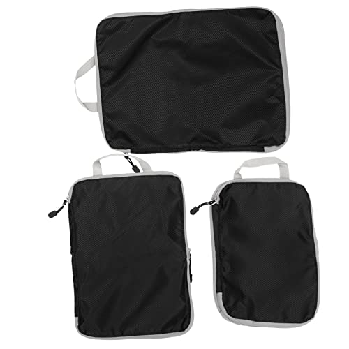 GAROZATION 3stücke Reise-Organizer-würfel Aus Nylon Für Organisation Von Kleidung Und Utensilien Für Reisen Unterwäsche Socken Und Kosmetika von GAROZATION