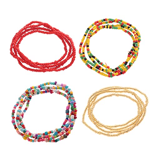 GAROZATION 4 Stück Bikini-taillenkette Strand-taillen- Modische Badeanzug-kette Für Frauen von GAROZATION
