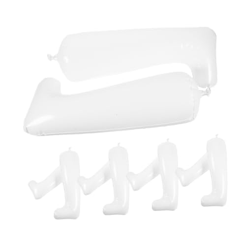 GAROZATION 5 Paare Aufblasbare Stiefelspanner aus Robustem PVC Hohe Schuhformer für Damen und Herren Stiefelhalter zur Verhinderung von Knicken und Verformungen Leicht und Tragbar für von GAROZATION