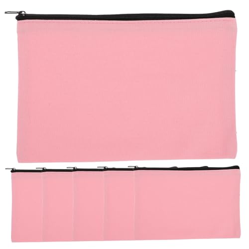 GAROZATION 6stücke Teiliges Bunter Kosmetiktaschen Canvas Multifunktionale Aufbewahrung Für Make-up Schreibwaren Und Schmuck Handliche Reißverschlusstaschen Für Reisen Zartes von GAROZATION