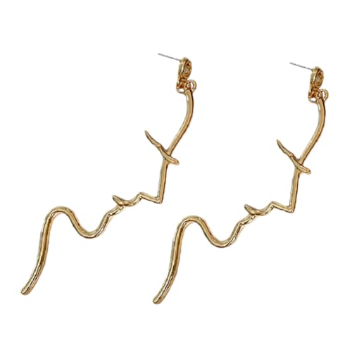 GAROZATION Abstrakte Gesicht Ohrringe Damen Leicht Hängend Modisch Kunstvoll Alloy Ohrschmuck Für Alltag Party Hochzeit Festlichkeiten von GAROZATION