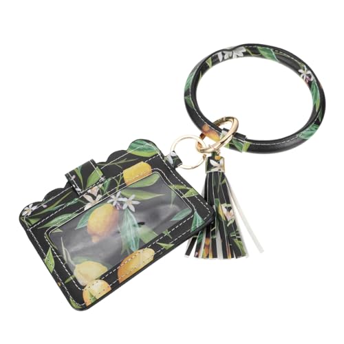 GAROZATION Acryl Schlüsselanhänger Armband Armband Schlüsselanhänger Für Frauen Kartenhalter Quaste von GAROZATION