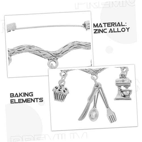 GAROZATION Bäckerbrosche Backmotive Anstecknadel Schmuck Küchenaccessoire für Backliebhaber Dekorative Kostüm Brosche Geschenkidee von GAROZATION