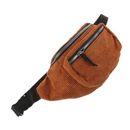 GAROZATION Bauchtasche Für Damen Leicht Und Mit Reißverschluss Als Umhängetasche Oder Schultertasche Tragbar Modisch Und Vielseitig Einsetzbar von GAROZATION