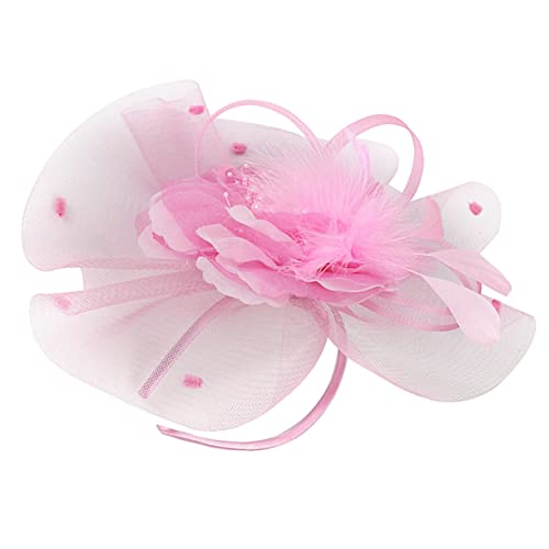 GAROZATION Blumen-mesh-stirnband Mit -details Für Hochzeiten Und Partys Haarschmuck-accessoire Für Vielseitig Einsetzbar Als Haarklip Oder Kopfschmuck von GAROZATION